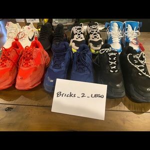 Various shoes for sale.